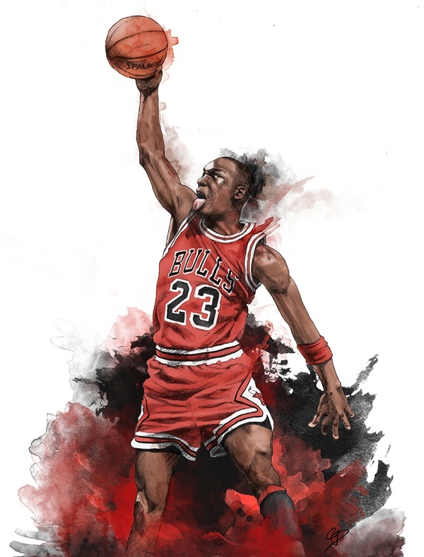 Michael Jordan Art
